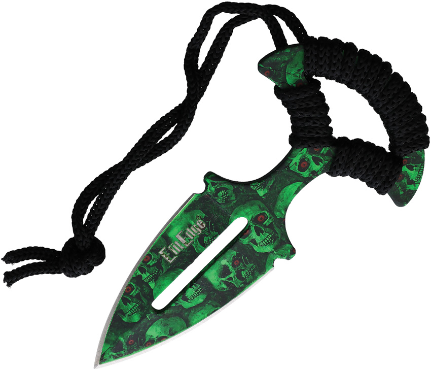 ElitEdge Push Dagger Green (2.5")