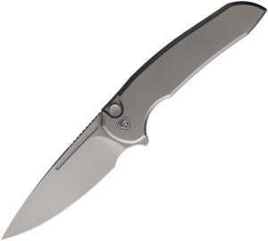 Ferrum Forge Knife Works Stinger Button Lock Titanium (2.63″)