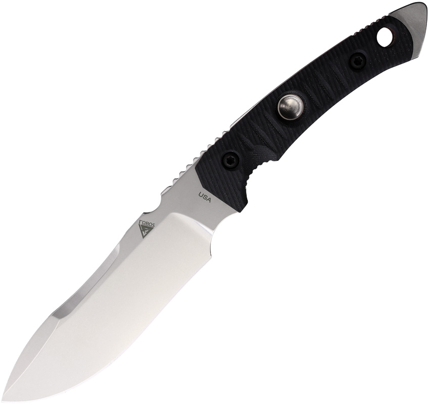 Fobos Knives Tier1-BC Fixed Blade Blk G10 (6")