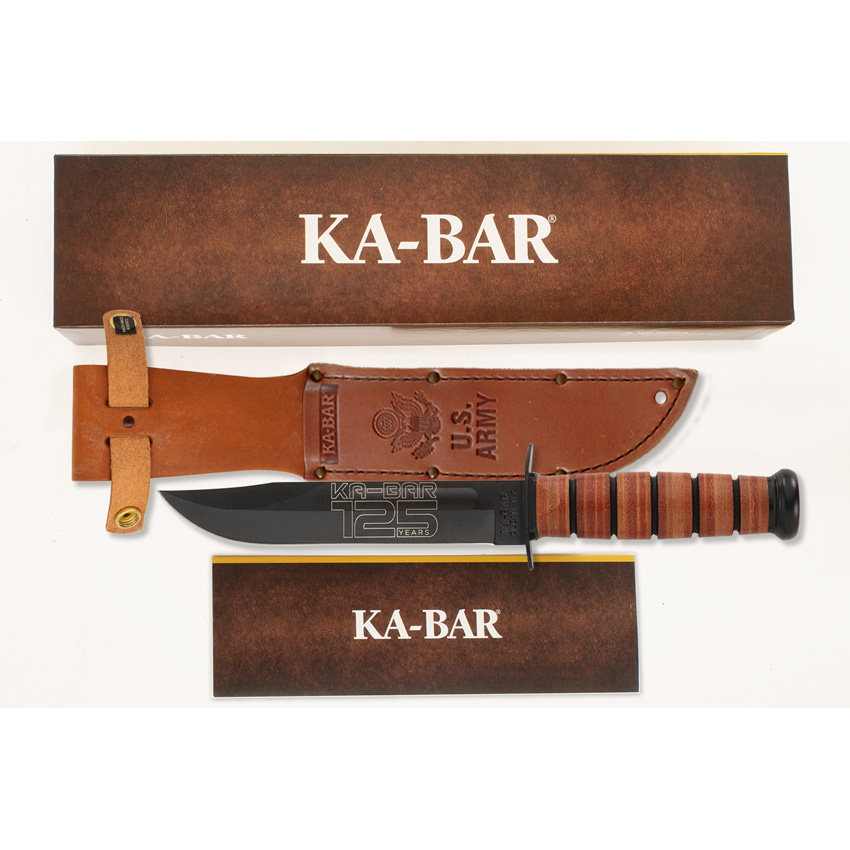 Ka-Bar 125th Annv Army Fixed Blade (7")