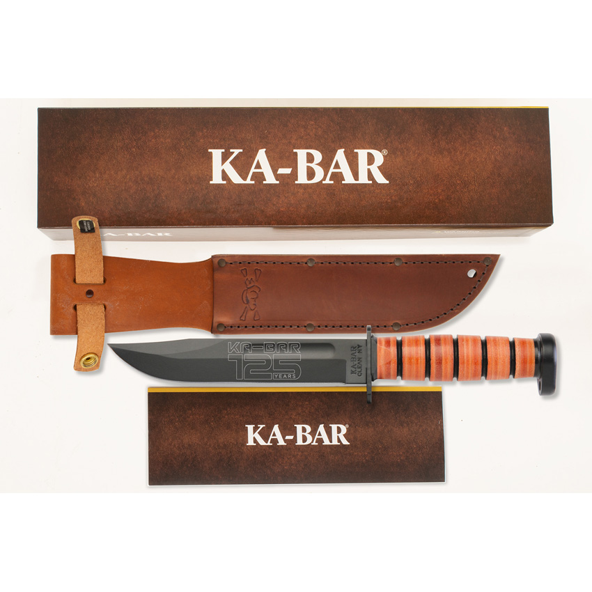 Ka-Bar 125th Annv Dog Fixed Blade (7")