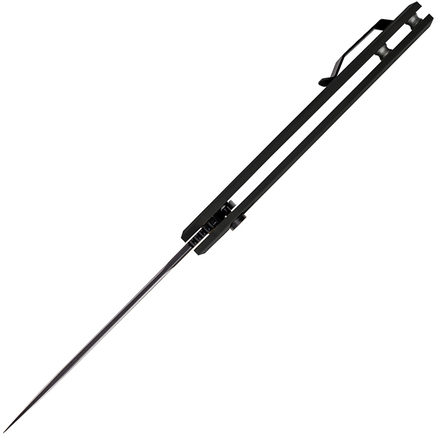 Tekto Knives F3 Charlie Button Lock Black (3.75") Tekto Knives F3 Charlie Button Lock Black (3.75")
