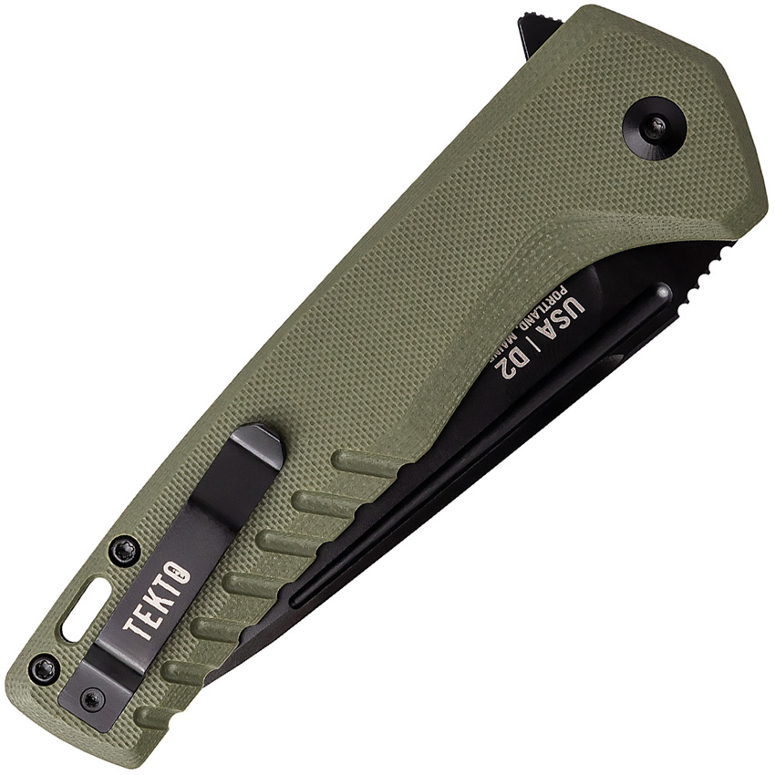 Tekto Knives F3 Charlie Button Lock OD (3.75") Tekto Knives F3 Charlie Button Lock OD (3.75")