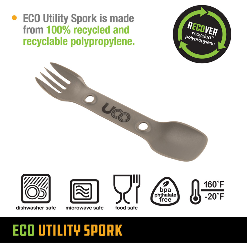 UCO Eco Utility Spork Chili/Slate