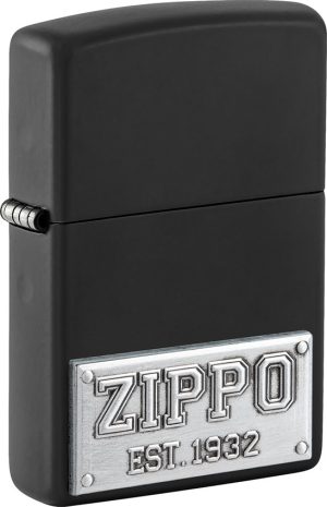 Zippo Plate Emblem Lighter