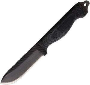 Anza Boddington Fixed Blade Micarta Black (4.25″)