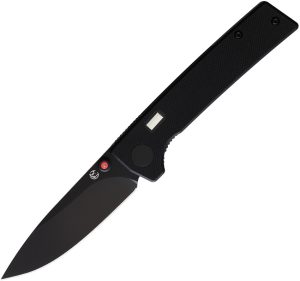 Glow Rhino Fermi Linerlock Black/ Red (3″)