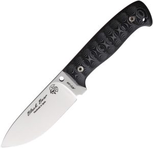J&V Adventure Knives Black Bear Fixed Blade (4.25″)