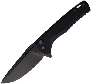 Tekto Knives F3 Charlie Button Lock Black (3.75″)