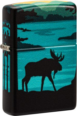 Zippo Moose Landscape Lighter