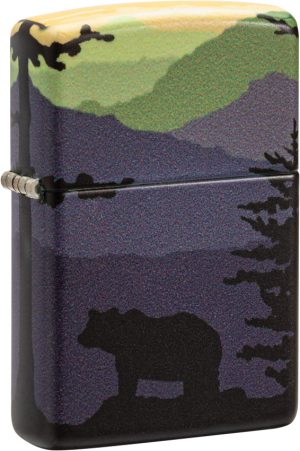 Zippo Bear Landscape Lighter