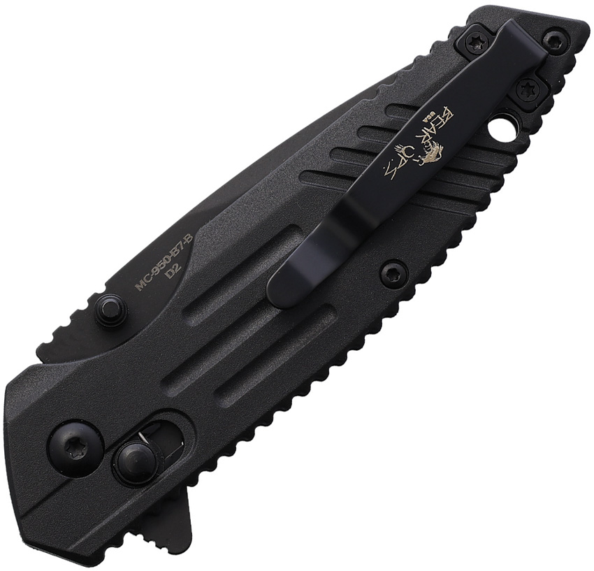 Bear & Son Slide Lock Black Zytel (3.25") Bear & Son Slide Lock Black Zytel (3.25")
