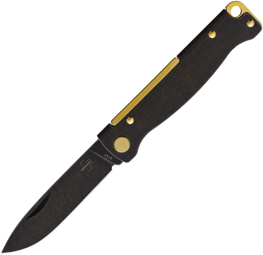 Boker Plus Atlas Slip Joint Black SW (2.88") Boker Plus Atlas Slip Joint Black SW (2.88")