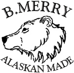 B Merry Ulu Moose Antler Walking Bear (5.75")