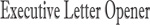 Executive Letter Opener Letter Opener II (3.75")