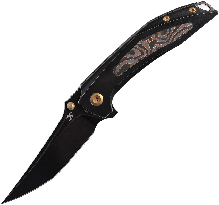 Kansept Knives Baku Linerlock Black Copper Kansept Knives Baku Linerlock Black Copper