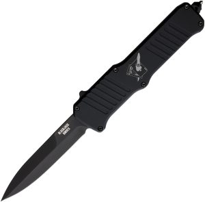 Blackjack Auto OTF Bayonet Knife Black (4″)