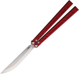 Bladerunners Systems Channel Balisong Red (4.5″)