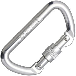 Cypher D Screw Gate Carabiner