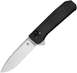 Kizer Cutlery Brat Button Lock Black (3.5″)