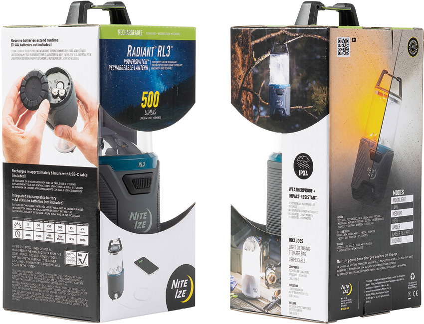 Nite Ize Radiant Rl3 PowerSwitch Lante Nite Ize Radiant Rl3 PowerSwitch Lante