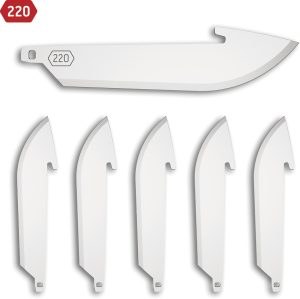 Outdoor Edge 220 Drop Point Blade Pack 6 (2.2″)