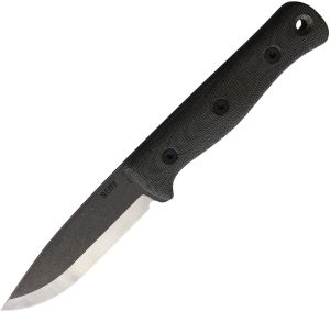Reiff F4 Scandi Bushcraft Knife Black