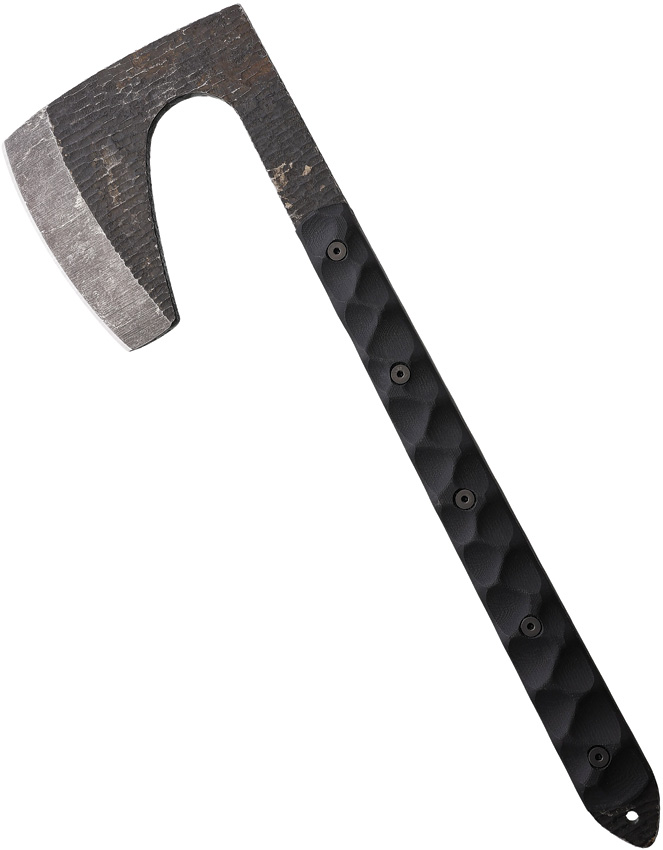 Stroup Knives, Stroup Knives Viking Tomahawk Black G10