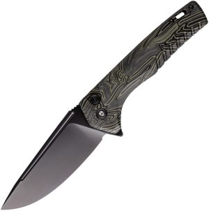 Tekto F3 Charlie Knife Black/Green (3.75″)