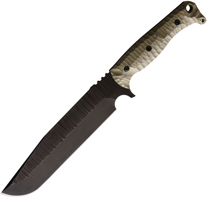 Wachtman Knife & Tool, Wachtman Knife & Tool Grandmaster OD Green (9") for sale with sheath