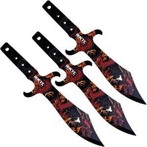 Toro Knives Tesoro Throwing Knives Fire (8″)