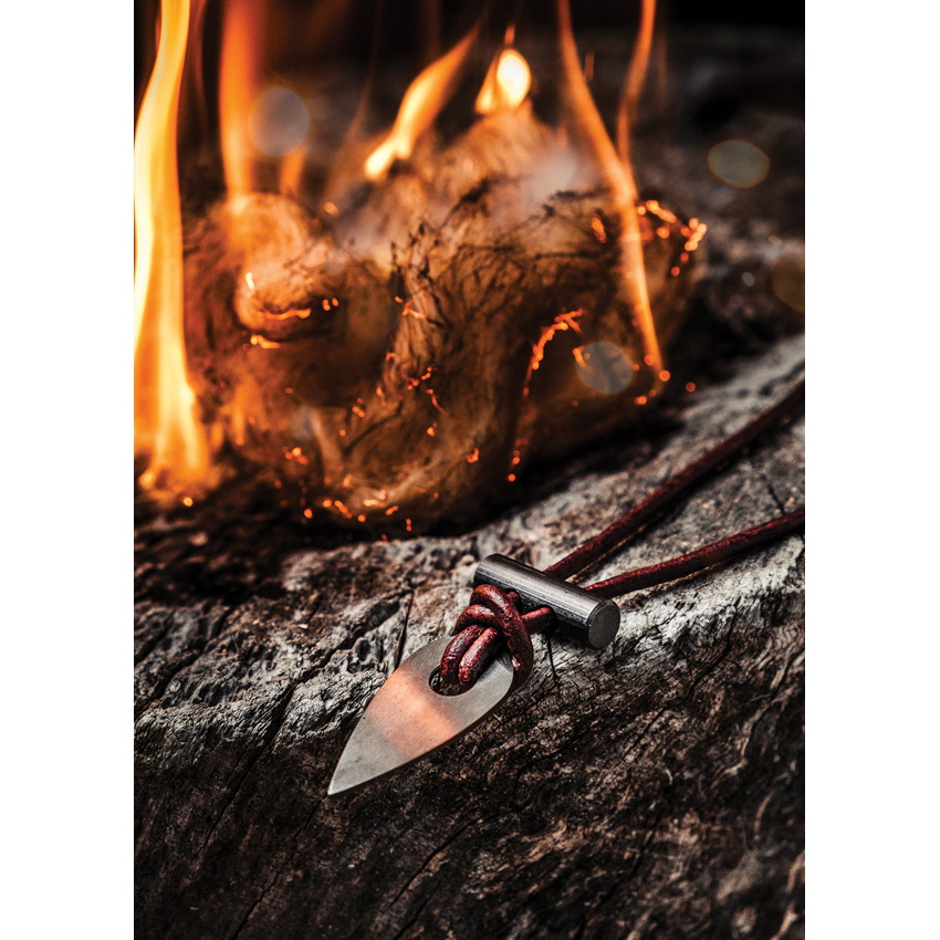 Wazoo Survival Gear Spark Necklace Black Wazoo Survival Gear Spark Necklace Black