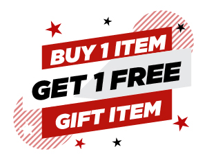 Buy 1 item get 1 free gift