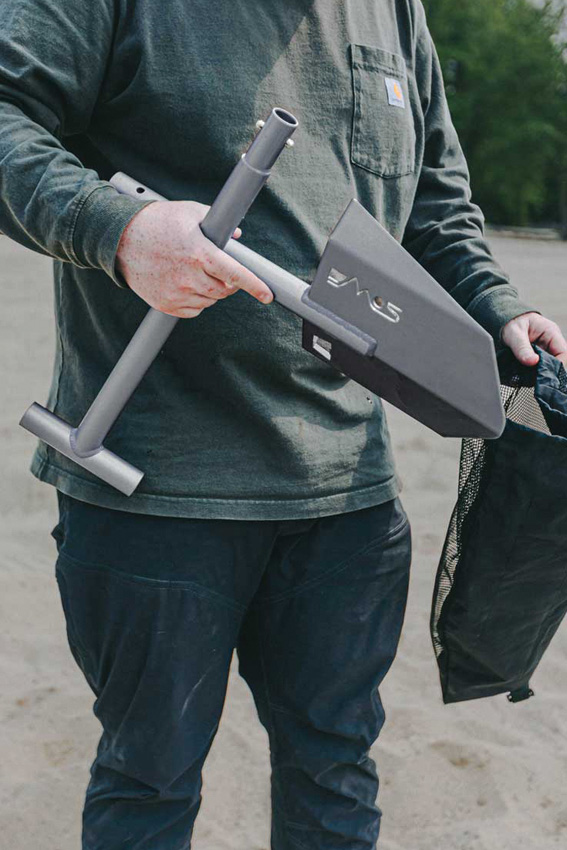 DMOS Collective The Nomad Shovel Silver DMOS Collective The Nomad Shovel Silver