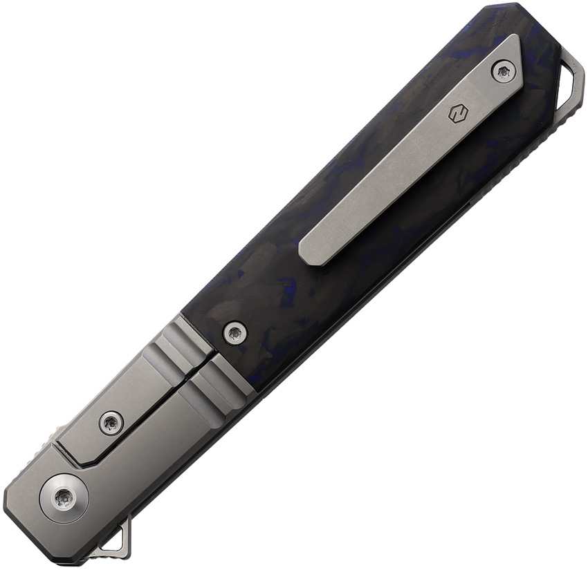 KARBON Flatline Framelock Blue CF KARBON Flatline Framelock Blue CF