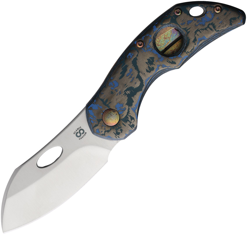 Olamic Cutlery Busker Framelock Arctic Storm Olamic Cutlery Busker Framelock Arctic Storm