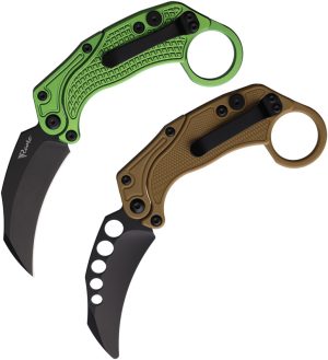 Reate Knives EXO-K Button Lock Green