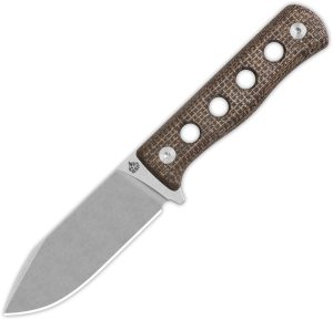 QSP Knife Canary Fixed Blade Brown