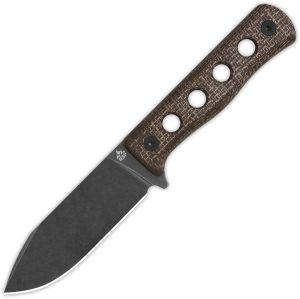 QSP Knife Canary Fixed Blade Brown BSW