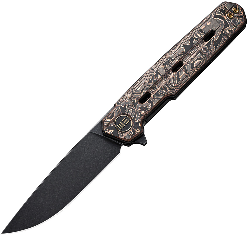We Knife Co Ltd Navo Linerlock Copper Foil We Knife Co Ltd Navo Linerlock Copper Foil