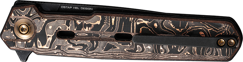 We Knife Co Ltd Navo Linerlock Copper Foil We Knife Co Ltd Navo Linerlock Copper Foil
