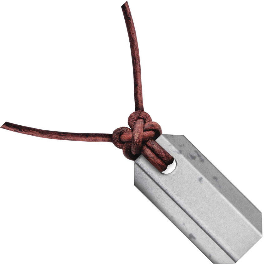 Wazoo Survival Gear Viking Whetstone Pendant Plain Wazoo Survival Gear Viking Whetstone Pendant Plain