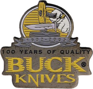 Buck 100 Years Pin