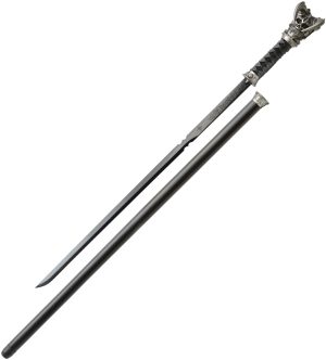 Kit Rae Vorthelok Sword Cane Black