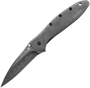 Kershaw Leek Framelock A/O BlackWash (3")