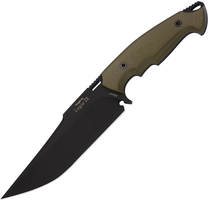 Hydra Knives Legio IX Fixed Blade Green Hydra Knives Legio IX Fixed Blade Green