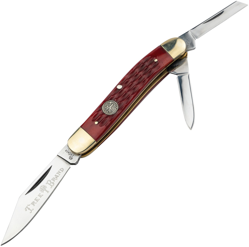 Boker Whittler Red Bone Jigged Bone Boker Whittler Red Bone Jigged Bone
