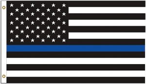 Flags Thin Blue Line American Flag