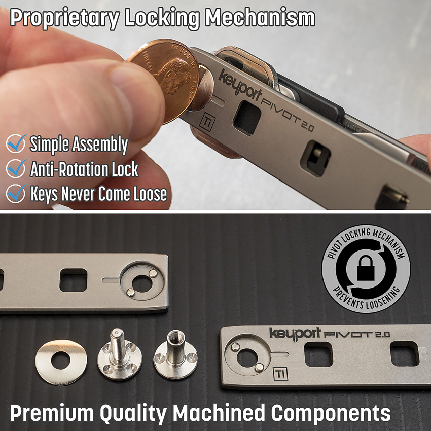 Keyport Pivot 2.0 Titanium Keyport Pivot 2.0 Titanium