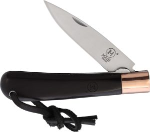MAIN Knives Copper Line Linerlock Ebony